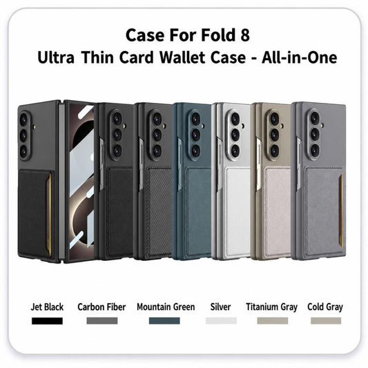GKK Integrated Ultra-thin Card Slots Phone Case, For Galaxy Z Fold8 Ultra 5G  