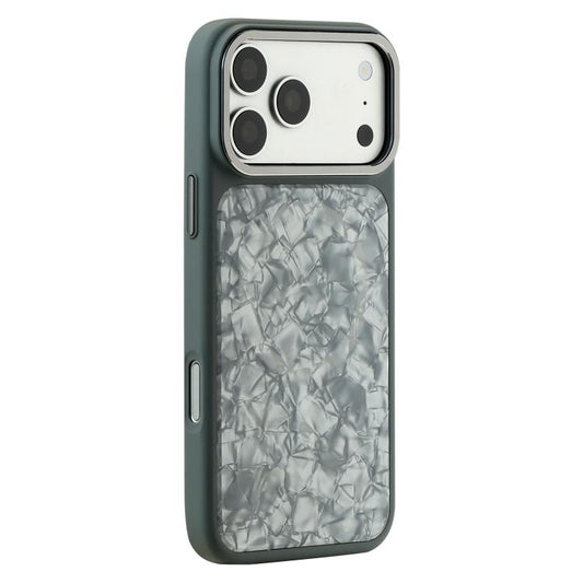 Iridescent Solid Color Shell Patterned Magnetic Phone Case, For iPhone 17 Pro Max, For iPhone 17 Pro, For iPhone 17, For iPhone 16 Pro Max  