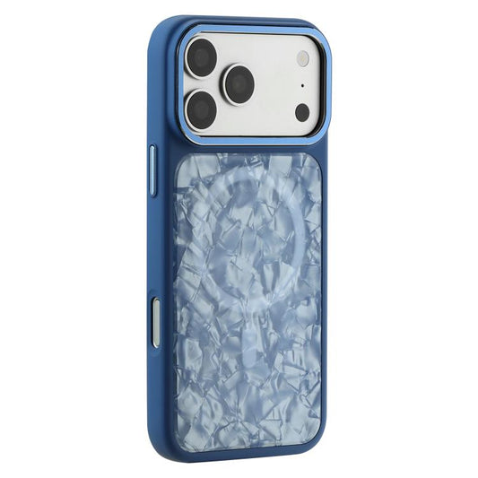 Iridescent Solid Color Shell Patterned Magnetic Phone Case, For iPhone 17 Pro Max, For iPhone 17 Pro, For iPhone 17, For iPhone 16 Pro Max  