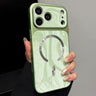 Water Ripple PC Magnetic Vegan Leather Phone Case, For iPhone 18 Pro Max, For iPhone 17 Pro Max  