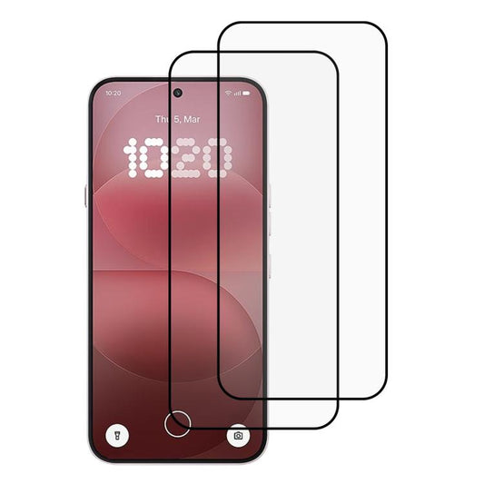 XDcase 2 PCS/Pack Silk-Printed HD Tempered Glass Film, For Nothing Phone 4a Pro, For Nothing Phone 4a  