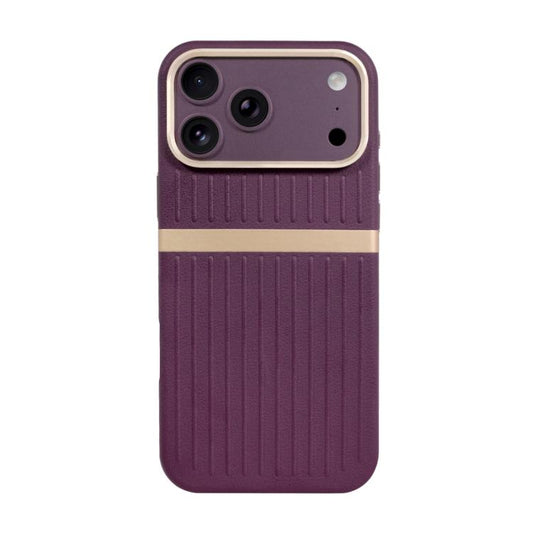 Luggage-Style Spliced PU Magnetic Phone Case, For iPhone 18 Pro / 17 Pro, For iPhone 18 Pro Max / 17 Pro Max  