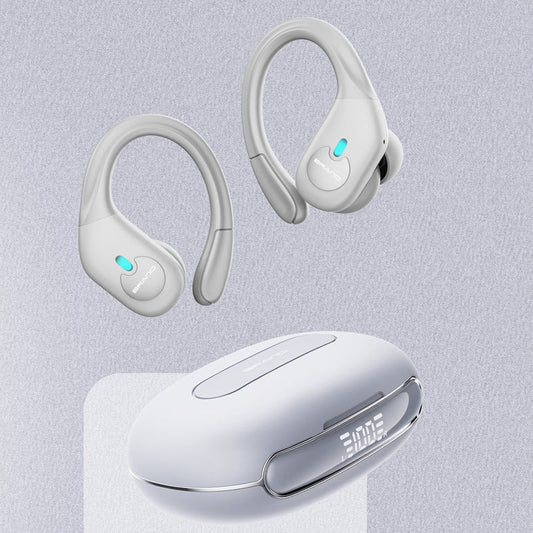 Ear-mounted Bluetooth Headset Digital Display Waterproof Anti-drop  