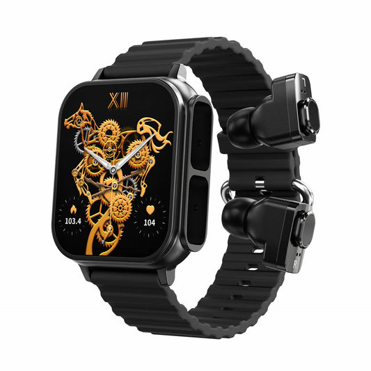Earphone Watch Two-in-one Sitting Heart Rate Health Monitoring Multi-sport Mode Smart Watch  