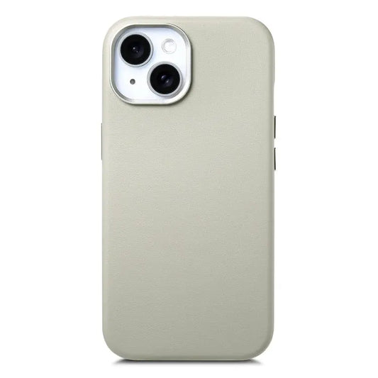 Electroplated Metal Button MagSafe Phone Case, For iPhone 13  