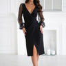  Evening dress model 202452 Bicotone 