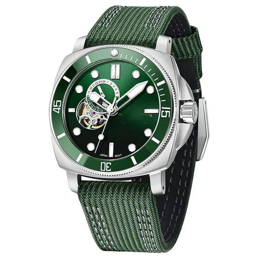 Fully Automatic Mechanical Watch For Sports blue Utrano