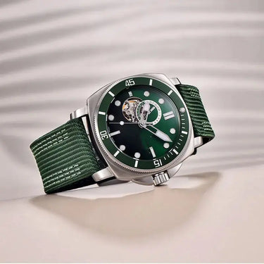 Fully Automatic Mechanical Watch For Sports blue Utrano