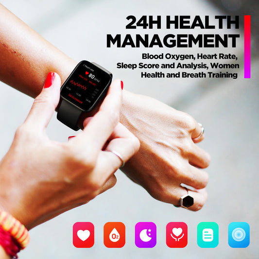 GPS Sports Smart Watch In The Display  