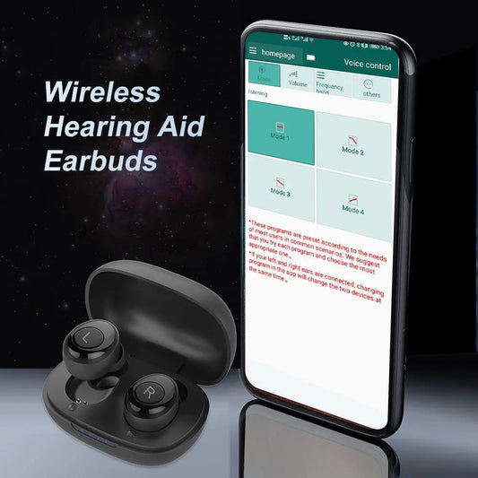 H001 Rechargeable Bluetooth Digital Headset Sound Amplifier  