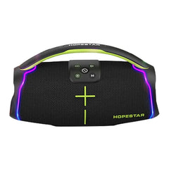 HOPESTAR H61 Outdoor IPX6 Waterproof Portable 50W Surround Bluetooth Speaker Black