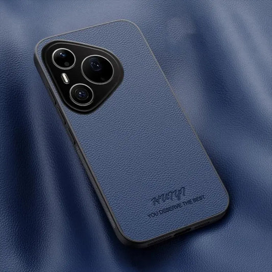 HUIYI Leather Magnetic Phone Case, For Huawei Pura 90 Pro Max 5G, For Huawei Pura 90 Pro 5G, For Huawei Pura 90 5G, For Huawei Enjoy 90 Pro Max 5G  For Huawei Pura 90 Pro Max 5G / Blue