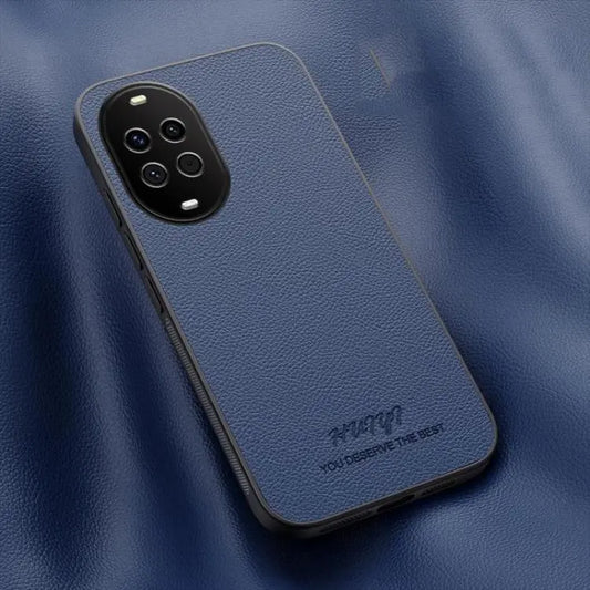 HUIYI Leather Magnetic Phone Case, For Huawei nova 14 Pro, For Huawei nova 14, For Huawei Mate 70 Pro / 70 Pro+, For Huawei Mate 70  For Huawei nova 14 Pro / Blue