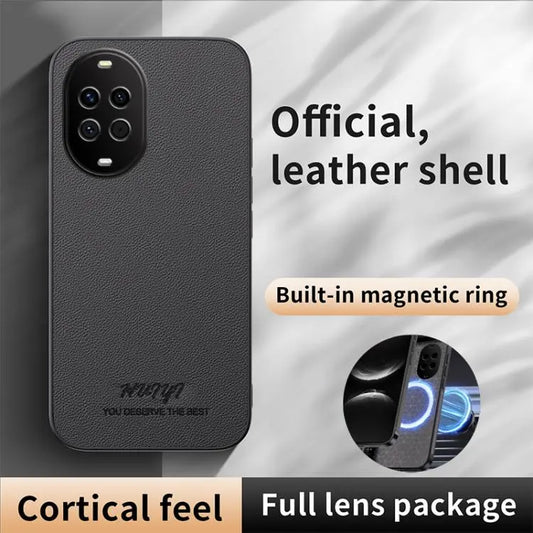 HUIYI Leather Magnetic Phone Case, For Huawei nova 14 Pro, For Huawei nova 14, For Huawei Mate 70 Pro / 70 Pro+, For Huawei Mate 70  