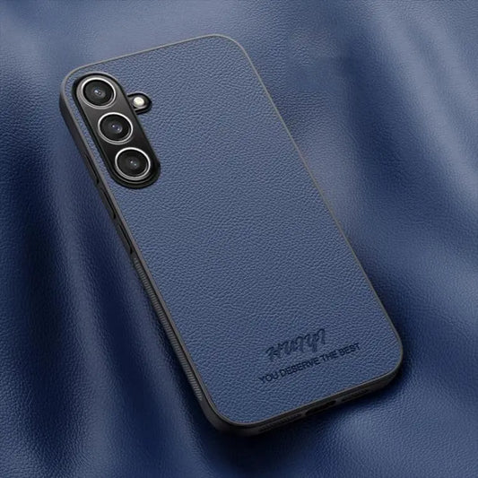 HUIYI Leather Magnetic Phone Case, For Samsung Galaxy S24 FE 5G, For Samsung Galaxy S20 FE  For Samsung Galaxy S24 FE 5G / Blue