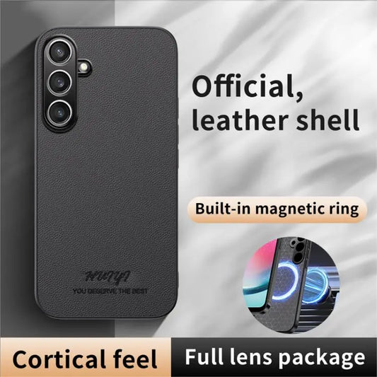 HUIYI Leather Magnetic Phone Case, For Samsung Galaxy S24 FE 5G, For Samsung Galaxy S20 FE  