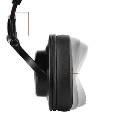 Head-mounted wireless bluetooth monitor headset Utrano