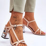  Heel sandals model 179863 Step in style 