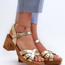  Heel sandals model 196334 Step in style 