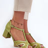  Heel sandals model 197702 Step in style 