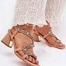  Heel sandals model 212357 Step in style 