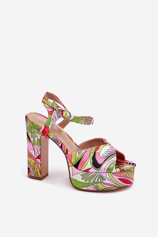  Heel sandals model 214389 Step in style 