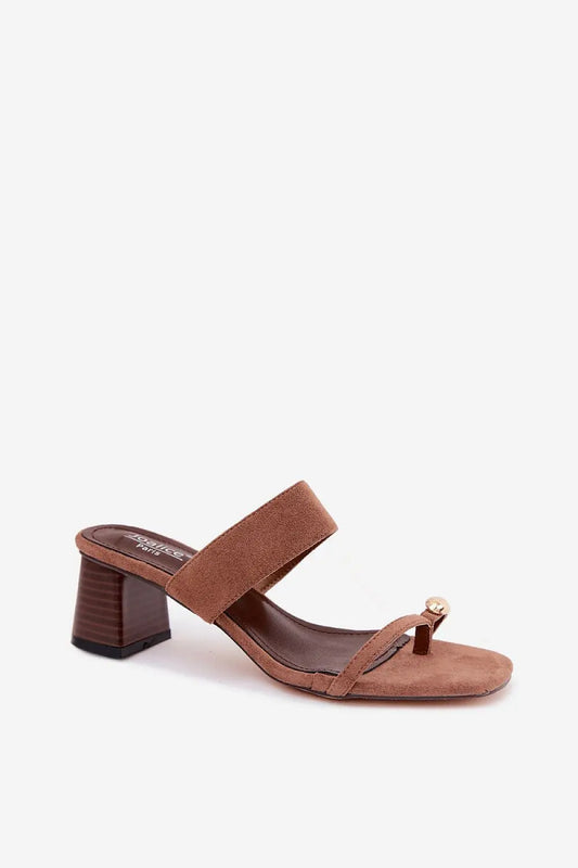  Heeled sandals model 228978 Step in style 
