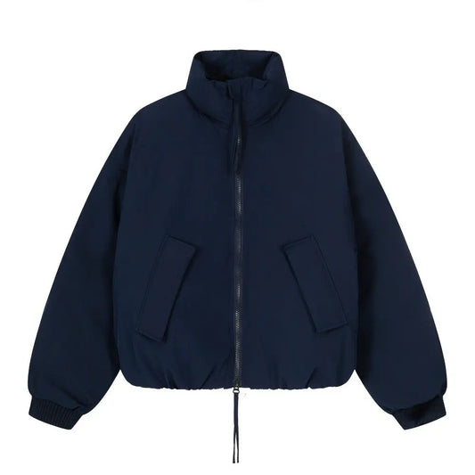 High collar cotton clothing  