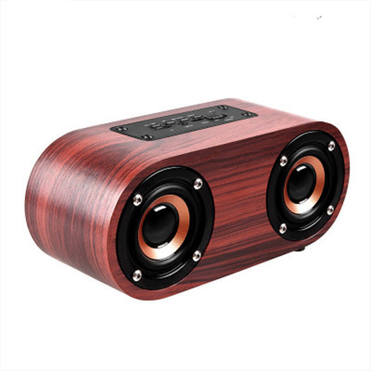 Home Wooden Wireless Card Bluetooth Speaker  