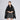 Imitation Rex Rabbit Fur Collar Cape And Shawl Women's Plus Size Loose Woolen Coat  
