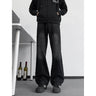 Jeans Men's Trendy Cool Vibe Pants Slim Straight Leg Slightly Flared Trousers  