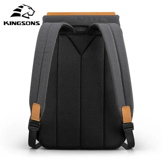 Kingsons new waterproof backpacks USB charging school bag anti-theft men and women backpack for laptop travelling mochila  