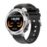LC19 1.53 inch 2 in 1 Bluetooth Earphone IP67 Waterproof Smart Watch, Support Sleep Monitoring(Black Silver) - UTrano