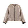 Leather effect decorative jacket  
