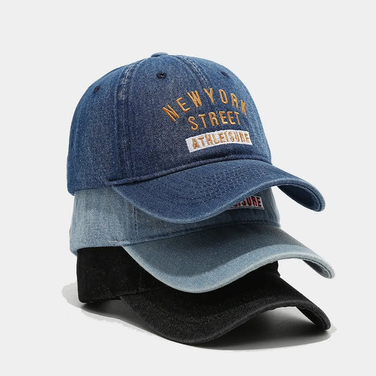 Letter Embroidered Peaked Cap Spring And Summer Outdoor Sports Fashion Sun Hat  