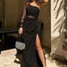  Long dress model 187651 Bicotone 
