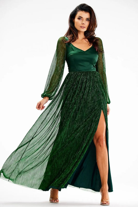  Long dress model 189438 awama 