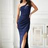  Long dress model 203795 Bicotone 