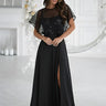  Long dress model 219685 Bicotone 