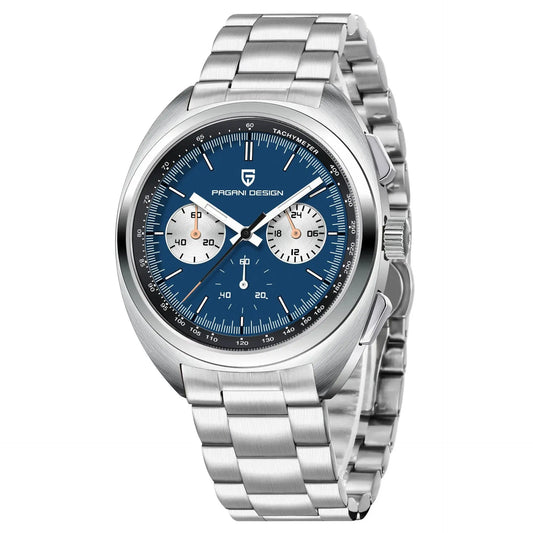 Men's Multifunctional Timing Luminous Quartz Watch  