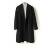 Men's Suit Collar Double Sided Wool Coat  
