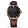 Men's three-hand automatic mechanical watch Utrano