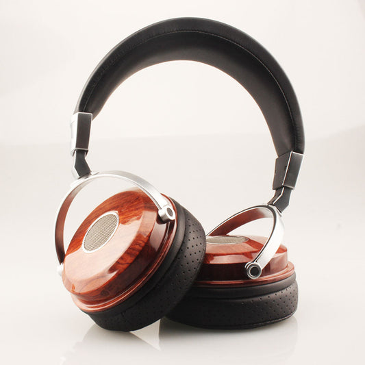 Music Monitoring Wooden Head-mounted Wooden Headphones  