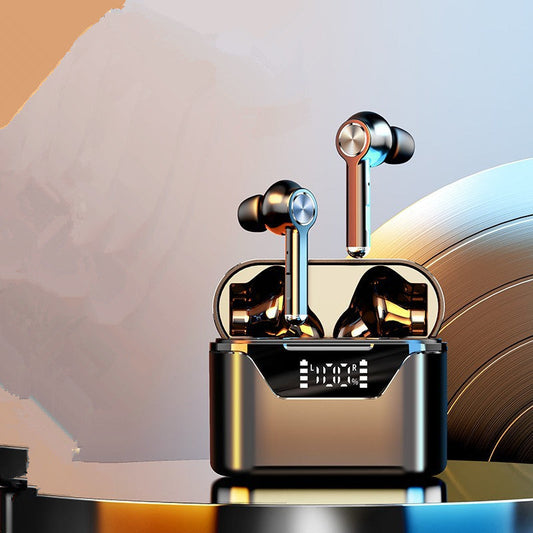 New Tws Bluetooth Headset Wireless Binaural Sports In-ear Earbud Waterproof Long Standby  
