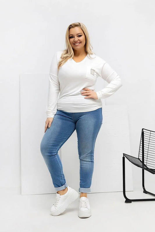  Plus size blouse model 223934 Relevance 