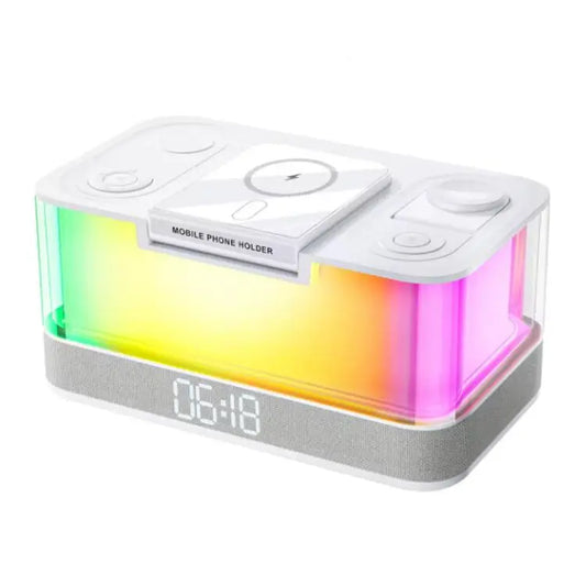 R8 Cell Phone Earphone Watch 3 In 1 Multi-Function Wireless Magnetic Charger, R8 Utrano