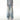 Retro Washed Denim Pants Men Loose Distressed Wide Leg Long Trousers  