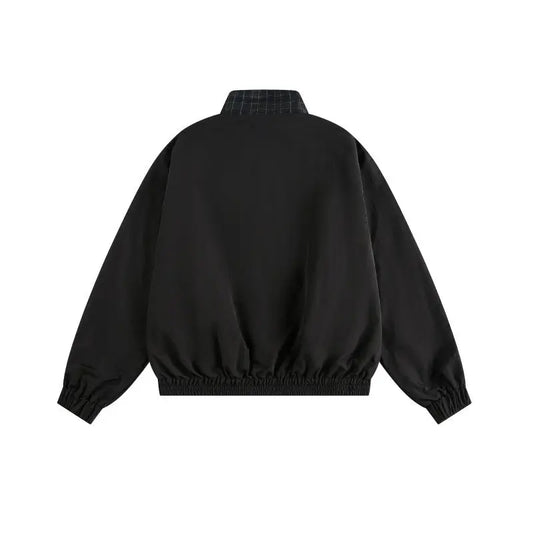 Reversible Vintage Unisex Loose Casual Sport Jacket  