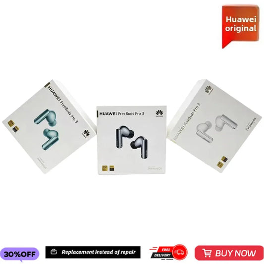 Original HUAWEI FreeBuds Pro 3 Wireless Bluetooth Headphone Headset Earbuds Active Nnoise Cancellation Dynamic Driver  