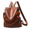 Vintage Backpacks Women Leather Shoulder Backpack Fashion Anti-theft Women Backpacks High Quality Leisure Shoulder Bags Mochila  
